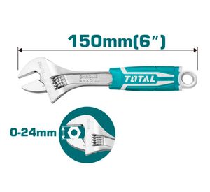 Llave francesa 150 mm THT101066