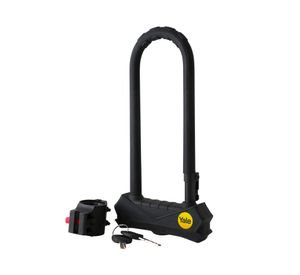 Candado bicicleta acero 10 mm U-Lock negro