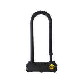 Candado bicicleta acero 10 mm U-Lock negro