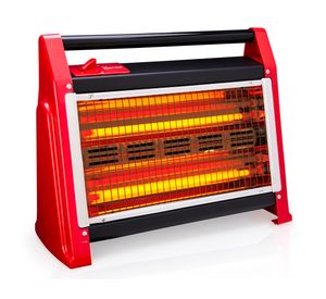 Estufa halógena 1600W Kc-160as  rojo