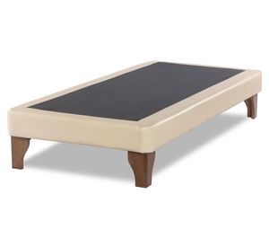Base cama europea 1.5 plazas PU Zen beige
