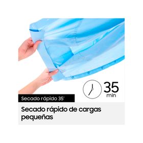 Secadora DV90TA040BE carga frontal 9 kg blanco