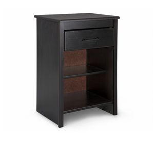 Respaldo 2 plazas + velador Maurice azul