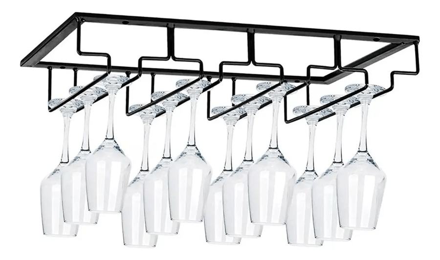 Colgador copas metal bar 40x23cm