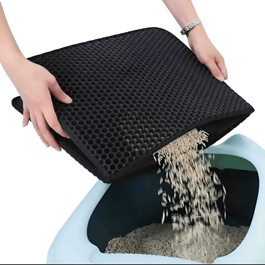 Alfombra Sanitaria Para Gatos Recolector De Arena Arenero Xl