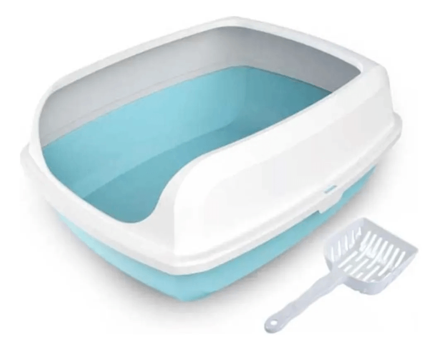 Bandeja De Arenero Sanitario Para Gatos - Baño Grande Xl