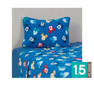 Juego de sábanas 1.5 Plazas Colores diseño