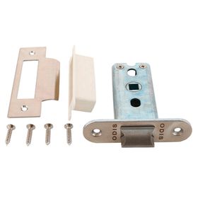 Cerradura embutir 301 acero inoxidable satinado