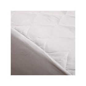 Cubre Colchón 2 plazas gris