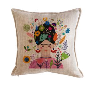 Cojín 45x45 cm Frida arena