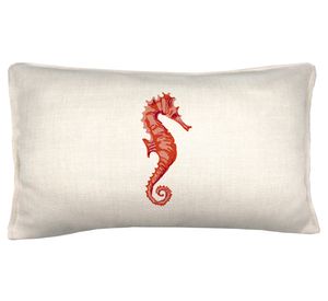 Cojín 50x30 cm Caballito crudo