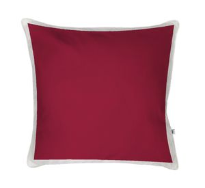 Cojín Pantone 7420 Carmín 60x60 cm