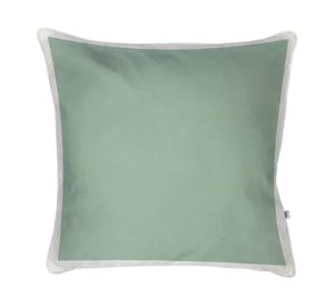 Cojín 60x60 cm Pantone 559 menta crudo
