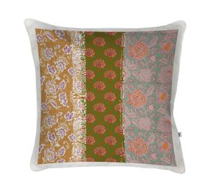 Cojín decorativo Boheme Berta 3 velvet multicolor 60x60 cm