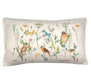 Cojín decorativo Jacinta linet crudo 50x30 cm