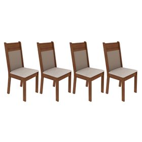 Pack 4 sillas Morello café