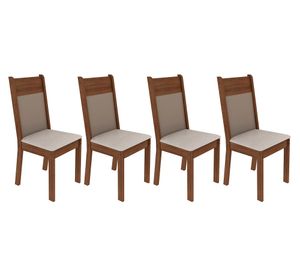 Pack 4 sillas Morello café