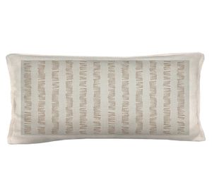 Cojín 70x35 cm Trama crudo