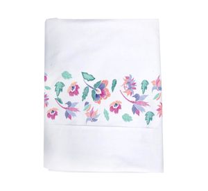 Juego de sábanas 2 plazas 200 hilos Maria blanco