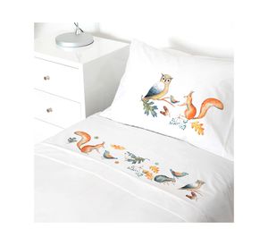 Juego de sábanas transición 200H Forest blanco