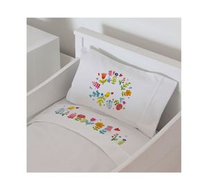 Juego de sábanas Pack & Play 200H Matilde blanco