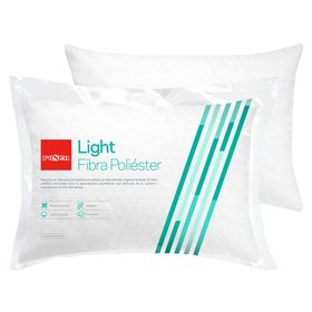 Set 2 almohadas 50x70 cm Light blanco