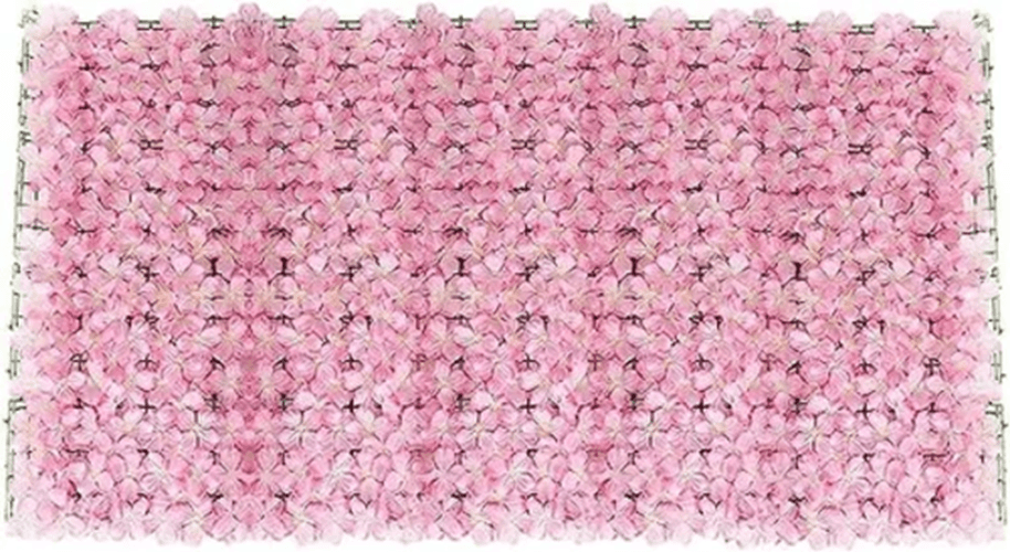 Flor artificial panel pared mural 3m