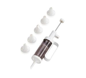 Jeringa pastelera 150 ml + 6 boquillas