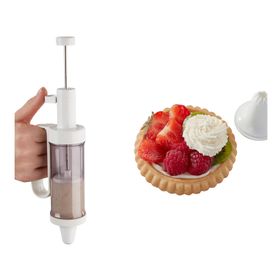 Jeringa pastelera 150 ml + 6 boquillas