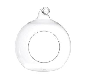 Esfera Vidrio Transparente 12x14x14 cm