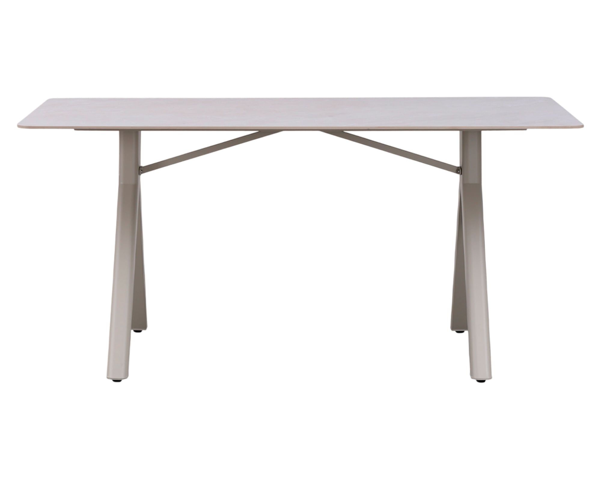Form Design Mesa comedor Rio beige 74x160x90 cm
