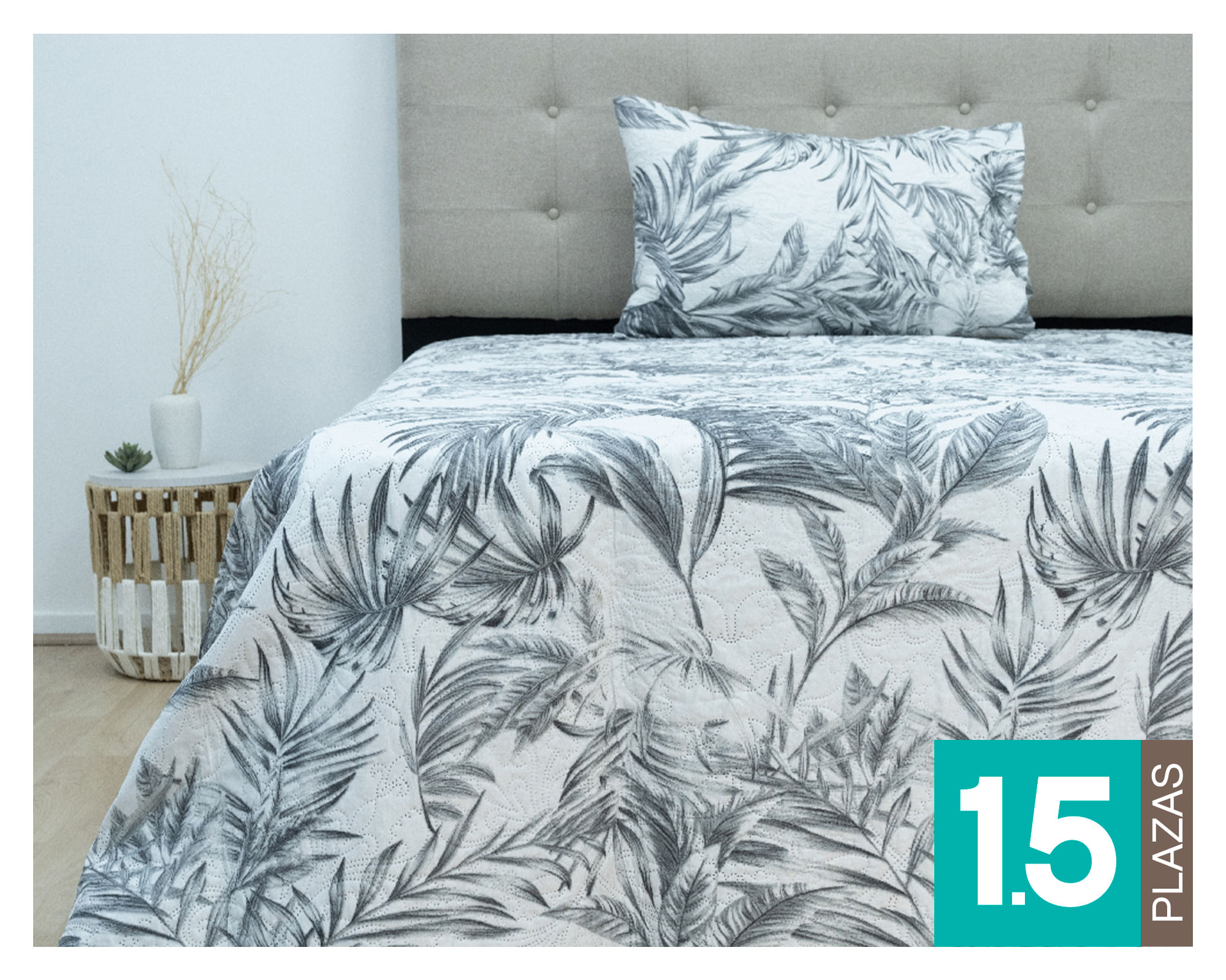 Doral Quilt Estampado diseños 1.5 plazas