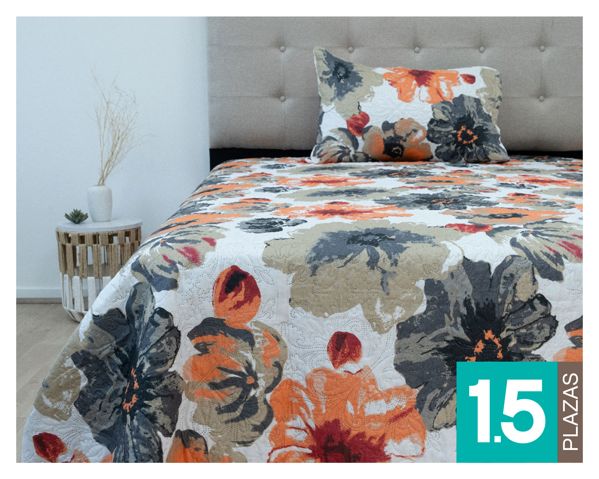 Doral Quilt Estampado diseños 1.5 plazas