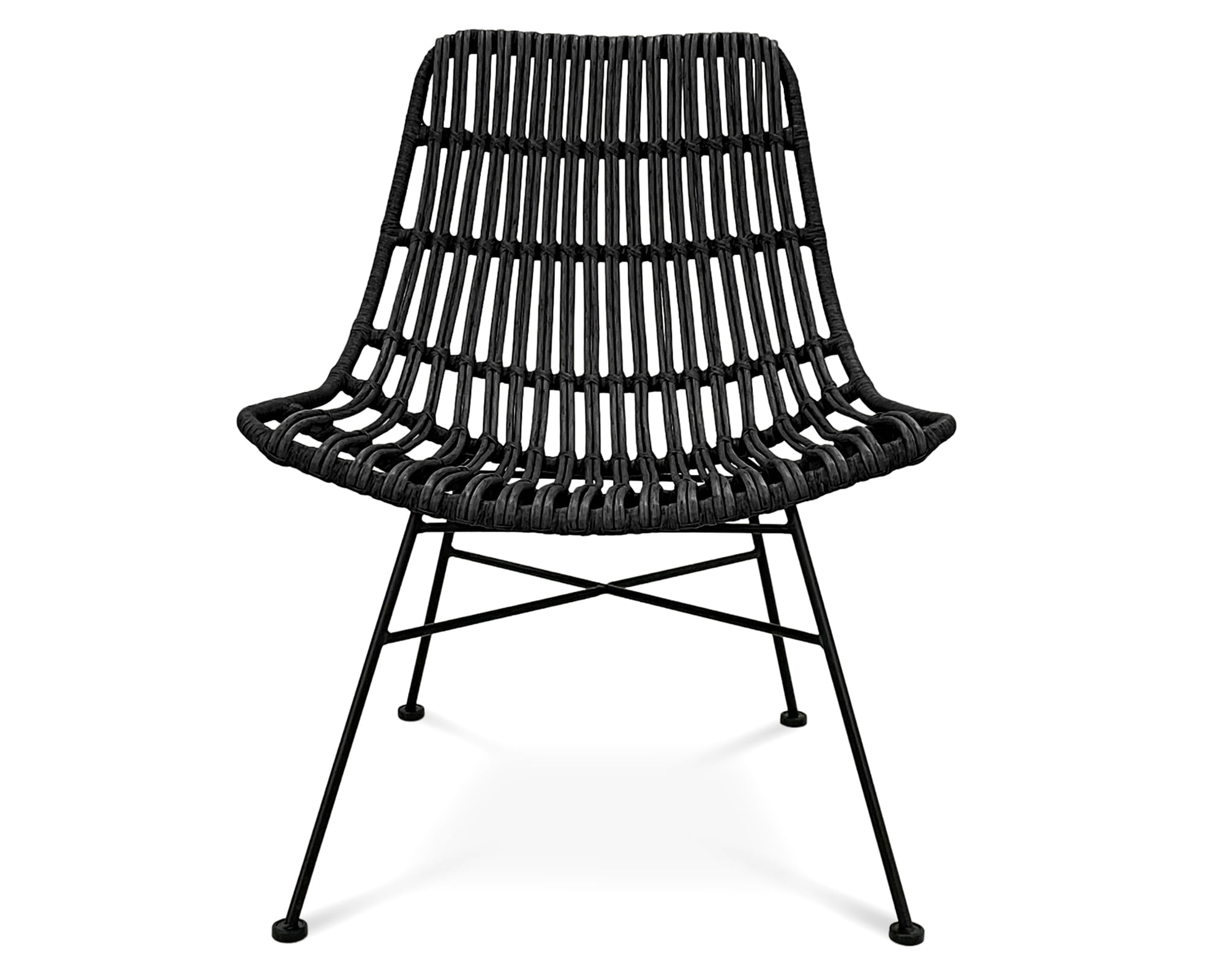 Form Design Sitial ratán Creta Negro