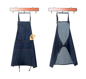 Pechera mezclilla azul