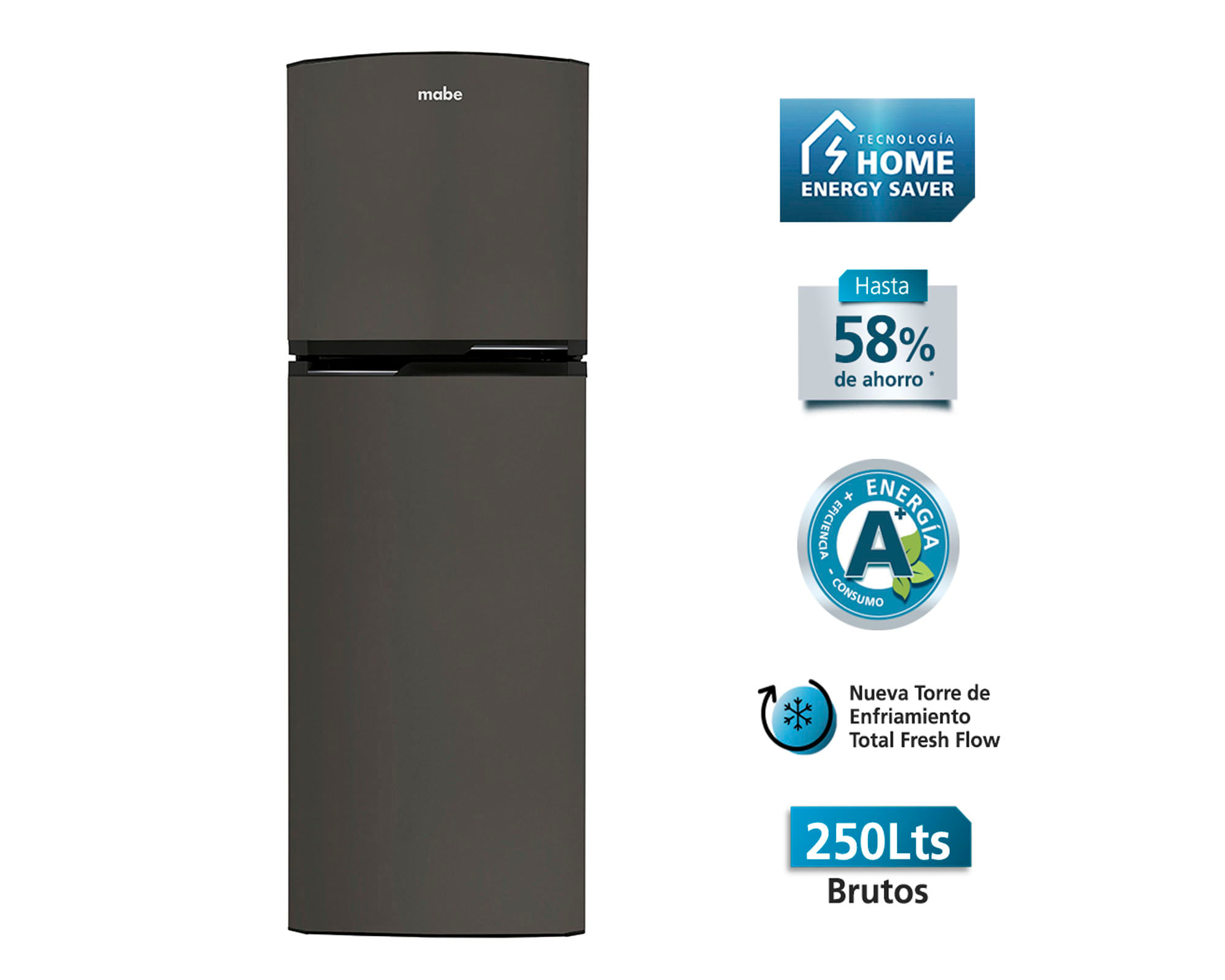 Refrigerador 250 Litros RMA250PHUG1 Mabe