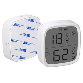 Sensor Temperatura y Humedad SNZB-02D Zigbee blanco