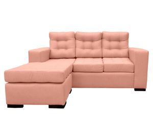 Seccional 3 cuerpos Antu chenille palo rosa
