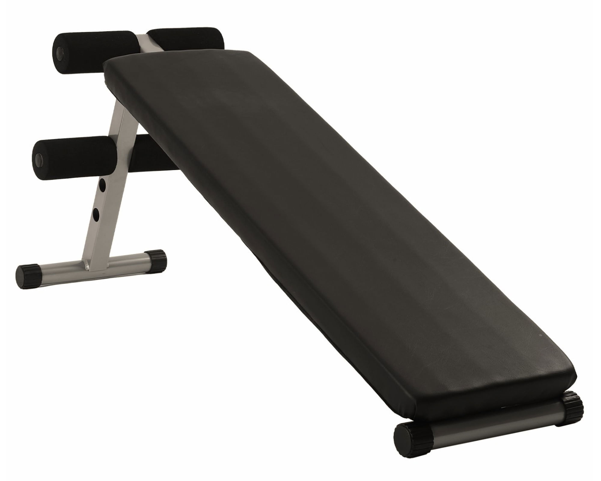Live Sport Banca abdominal inclinada regulable negro