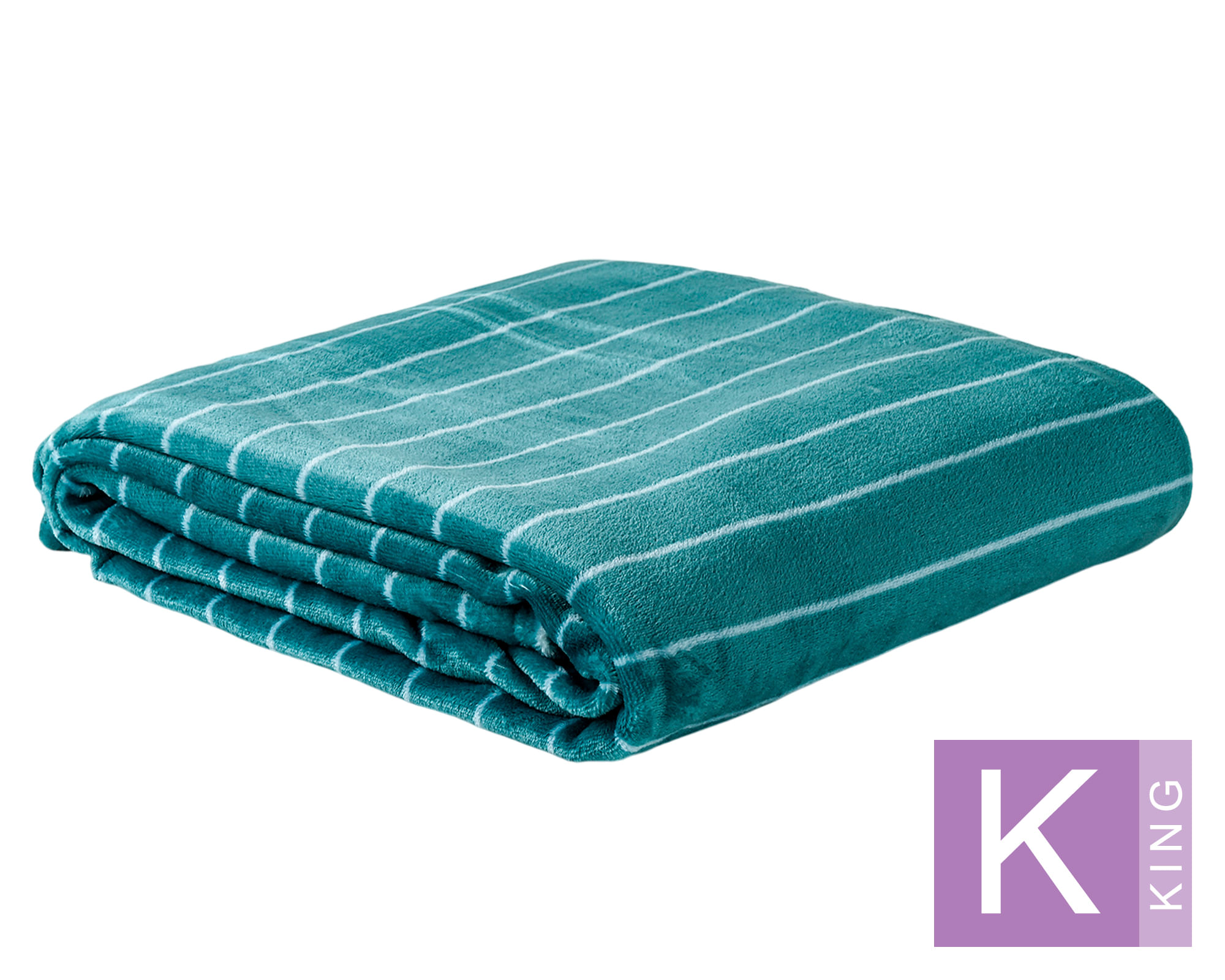 American Family Frazada Aqua verde King