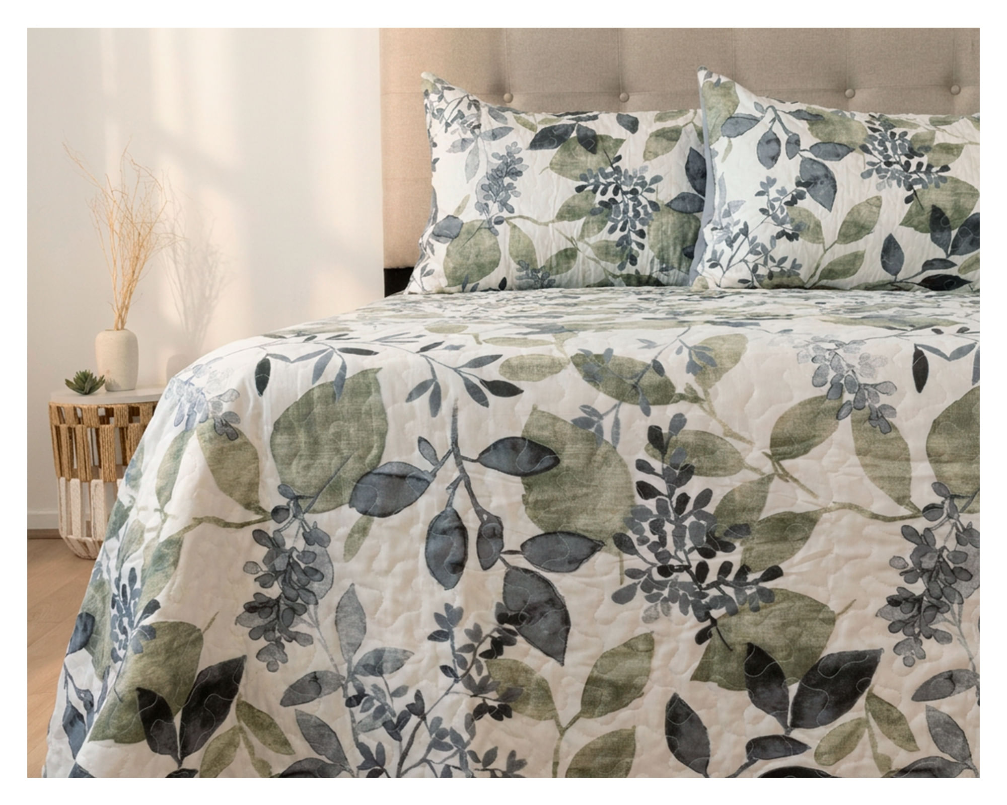 Doral Quilt Stitchy Estampado silvestre 2 plazas