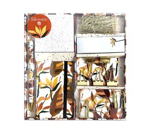 Set papelería + cuaderno + notas Silvestre