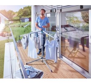 Tendedero ropa Jardín Paraguas secado 14 metros