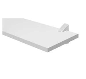 Repisa Concept blanco 1.5x40x20 cm