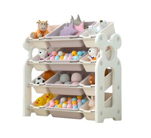 Estante Sunny 12 cajas blanco 86x86x36 cm