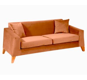 Sofá 3 cuerpos Finland felpa