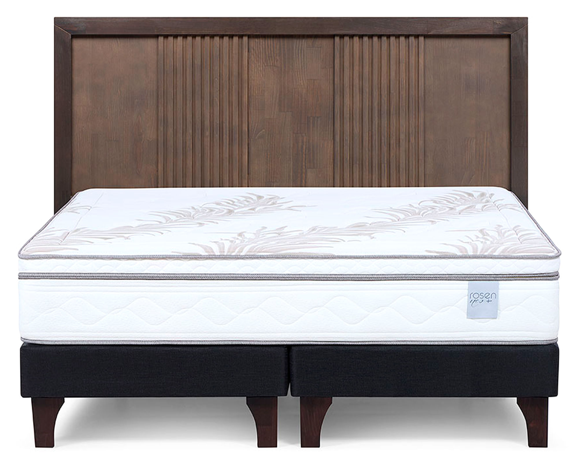 Rosen Cama europea Neo Plus king base dividida + respaldo Marco