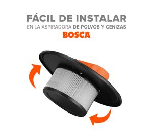 Filtro para aspirador cenizas