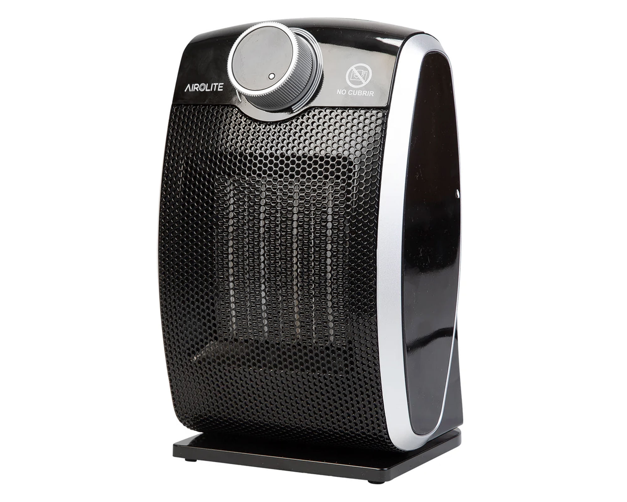 Airolite Termoventilador cerámico oscilante Curve black 1800 W