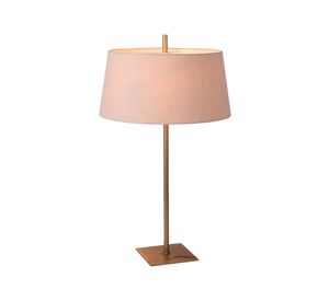 Lámpara sobremesa 2L E27 Argus bronce Diseño 3